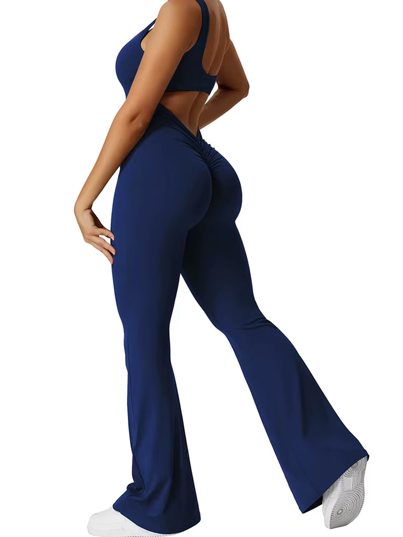 Slim Hip Lift Backless Bodysuit 